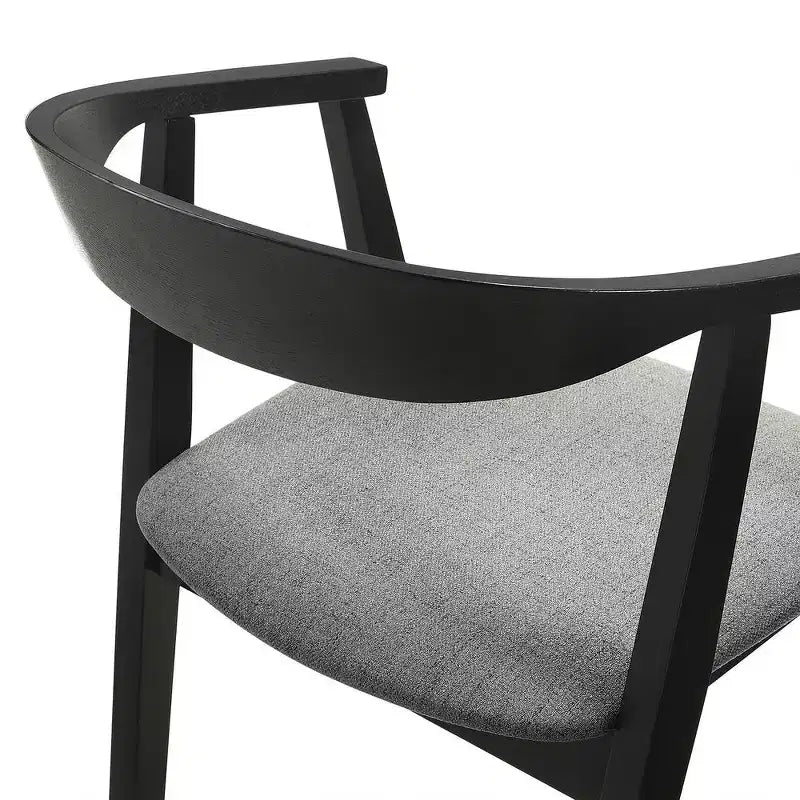 Armen Living, Sedia da Pranzo in Legno Santana - Set da 2