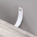 Cassettiera Karl Home a 5 cassetti, grigia, in truciolato, larghezza 25.98in.