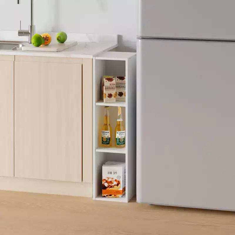 HOMLUX Libreria a 3 Ripiani Scaffale Aperto con Mensola Regolabile