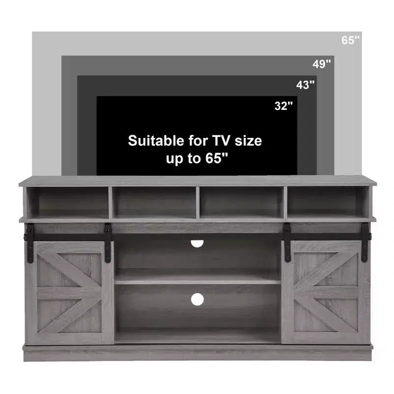 Mobile TV da 58" in Stile Modern Farmhouse