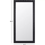 Odette 31.1 x 63.2 Specchio - MRR9022 - Nero - Safavieh
