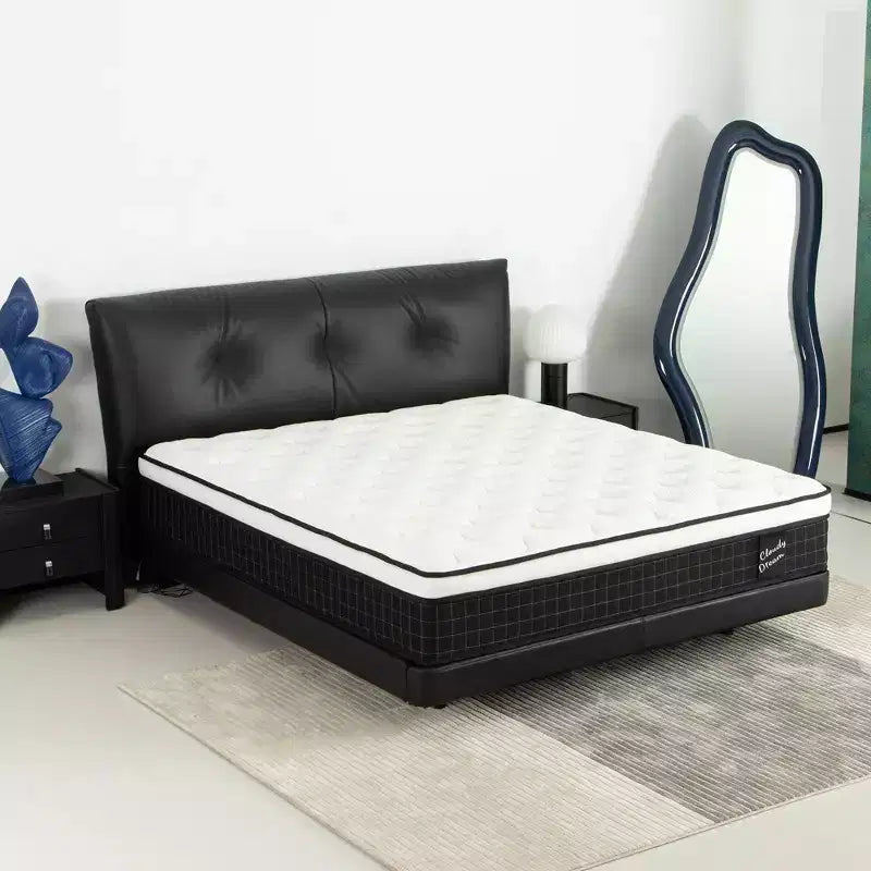 Okak Modern Materasso Ibrido Singolo a Maglia da 12 Pollici con Memory Foam per un Sonno Confortevole, Materasso a Sensazione Media
