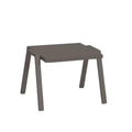 HomeStock 45 in.H Beige Color Round Aluminum Table Top End Table 1 -piece