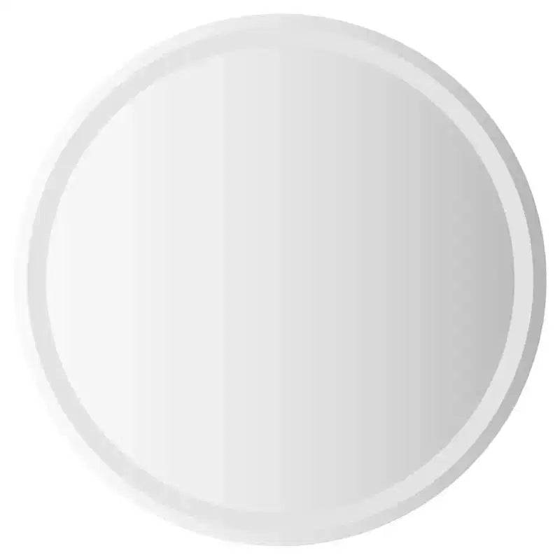Specchio da Bagno a LED in Vetro Trasparente Diametro 70 cm