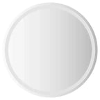Specchio da Bagno a LED in Vetro Trasparente Diametro 70 cm