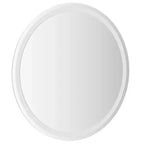 Specchio da Bagno a LED in Vetro Trasparente Diametro 70 cm