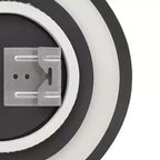 Specchio da Bagno a LED in Vetro Trasparente Diametro 70 cm