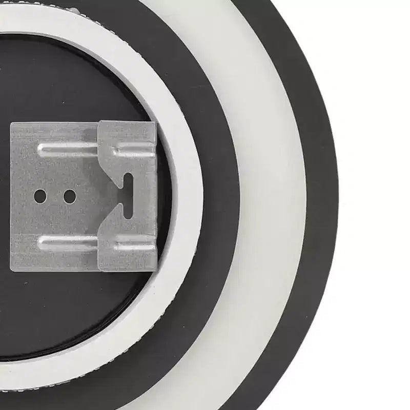 Specchio da Bagno a LED in Vetro Trasparente Diametro 70 cm