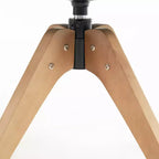 Poltrona girevole trapuntata Furniliving, rivestita in lino, per ufficio/salotto/camera da letto
