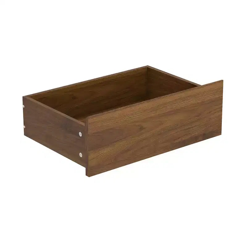 Mobile contenitore in legno di noce Famapy Mid-Century Modern con cassetti e gambe in legno massello, libreria/unità di intrattenimento elegante per il soggiorno