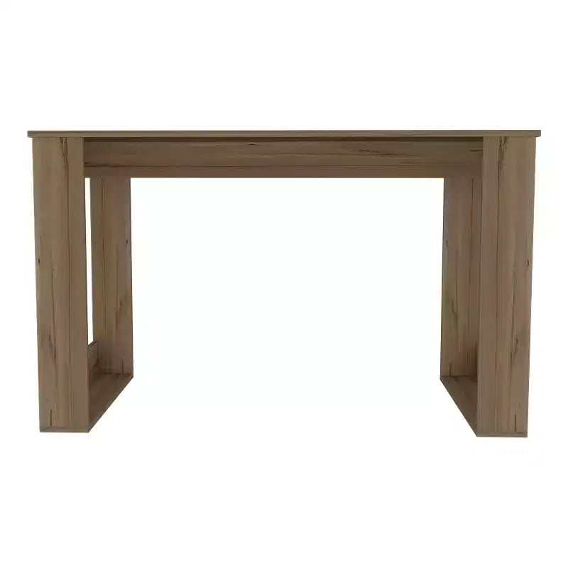 GDFStudio Aurora Scrivania Industriale in Legno per Computer