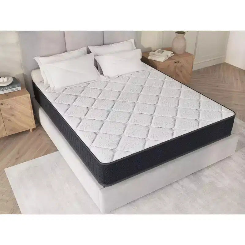 Materasso Okak con Molle e Memory Foam, Materasso Matrimoniale con Scarico della Pressione e Isolamento del Movimento, Certificato CertiPUR-US
