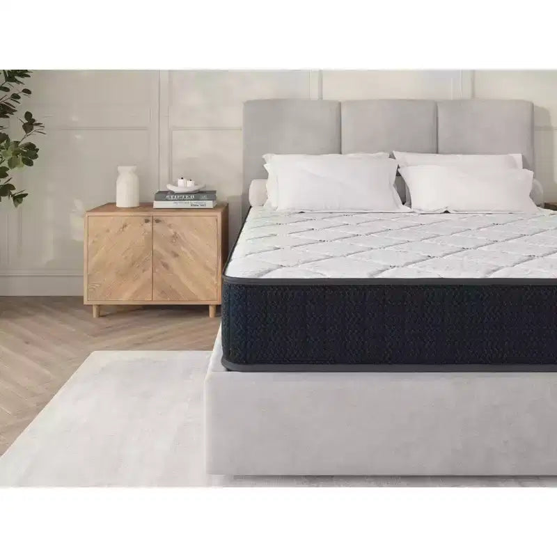 Materasso Okak con Molle e Memory Foam, Materasso Matrimoniale con Scarico della Pressione e Isolamento del Movimento, Certificato CertiPUR-US