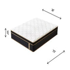 Materasso Okak Twin Size con molle insacchettate, materassi ibridi senza fibra di vetro con Memory Foam in gel, materasso per bambini e adulti