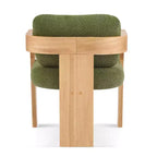 Sedie da pranzo moderne ed eleganti Okak per cucina e sala da pranzo, set di 2 sedie imbottite piccole in tessuto bouclé