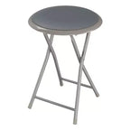 Sgabello pieghevole senza schienale Lavish Home da 45 cm con capacità di 102 kg