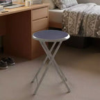 Sgabello pieghevole senza schienale Lavish Home da 45 cm con capacità di 102 kg