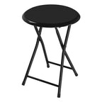 Sgabello pieghevole senza schienale Lavish Home da 45 cm con capacità di 102 kg