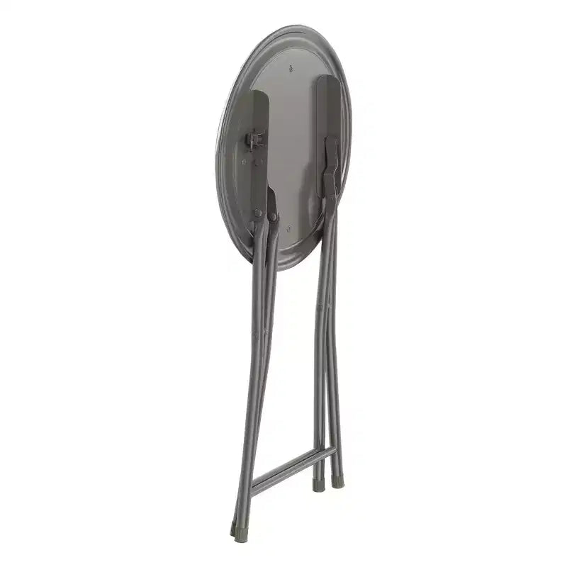Sgabello pieghevole senza schienale Lavish Home da 45 cm con capacità di 102 kg