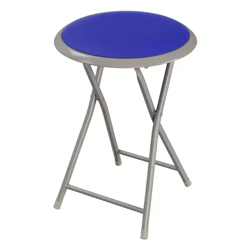 Sgabello pieghevole senza schienale Lavish Home da 45 cm con capacità di 102 kg