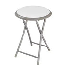 Sgabello pieghevole senza schienale Lavish Home da 45 cm con capacità di 102 kg