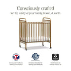 Culla mini convertibile 3-in-1 in metallo Namesake Abigail