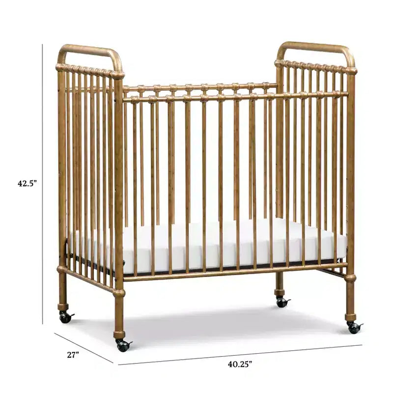Culla mini convertibile 3-in-1 in metallo Namesake Abigail