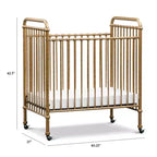 Culla mini convertibile 3-in-1 in metallo Namesake Abigail