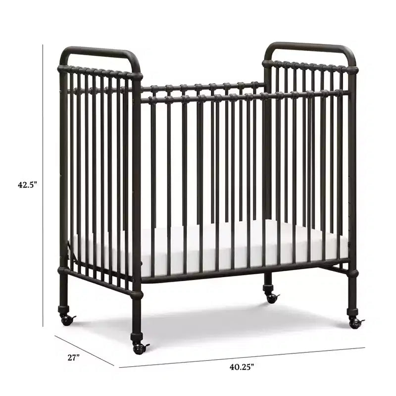 Culla mini convertibile 3-in-1 in metallo Namesake Abigail
