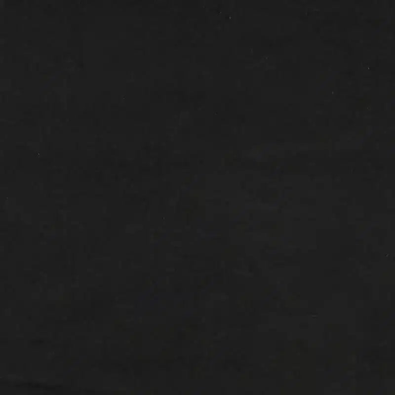 Set Divani Velluto Nero (100% poliestere), metallo, textilene, compensato