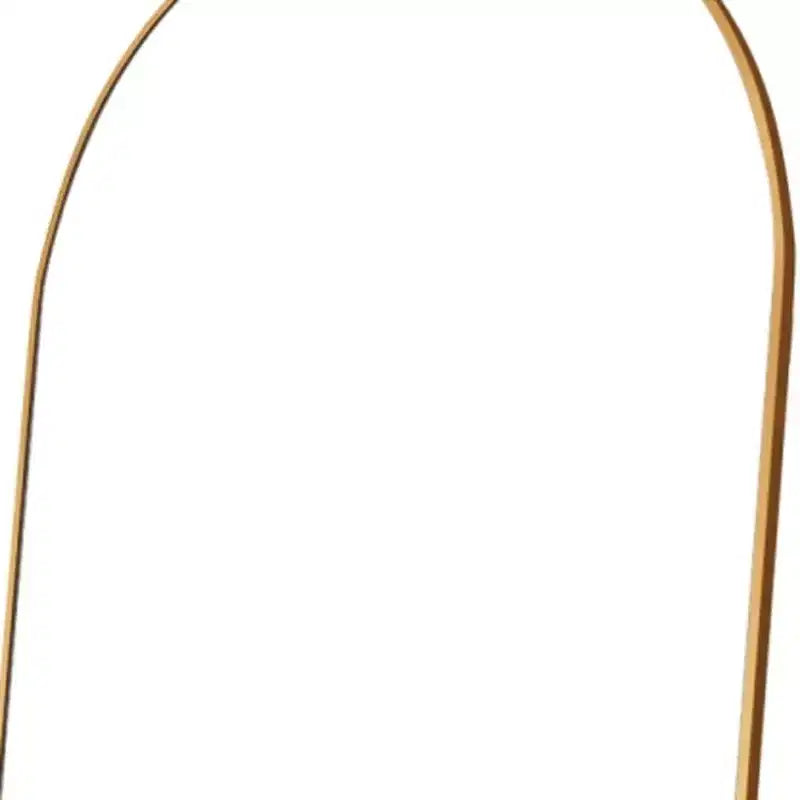HomeRoots 69 Oro Arco Specchio a Figura Intera con Cornice da Appoggio