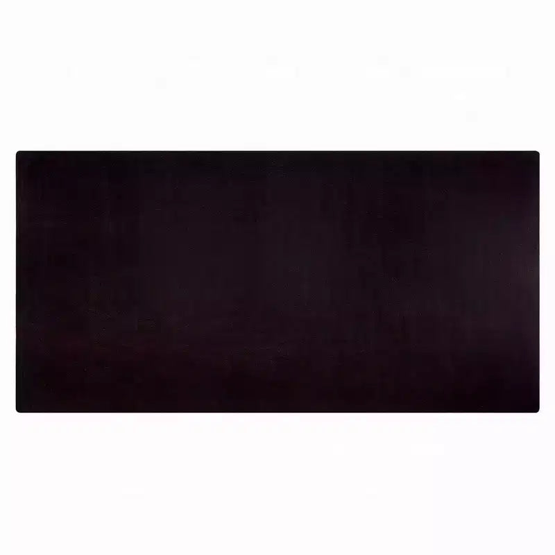 Tavolo da pranzo Royal Hampton, piano rettangolare da 180 cm, gambe a cavalletto, nero moderno