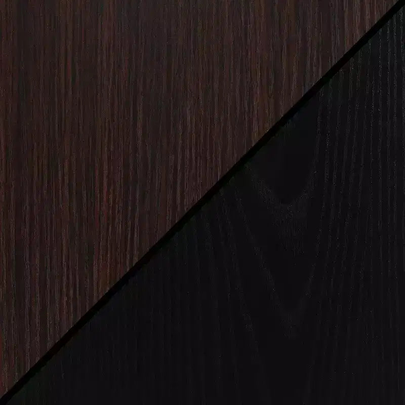 HomeStock Scrivanie per computer in composito di legno di colore nero, altezza 71 cm, con cassetto multiuso