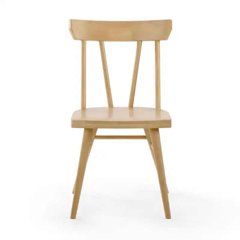 Set di 4 sedie da pranzo Windsor in legno massello Plank+Beam
