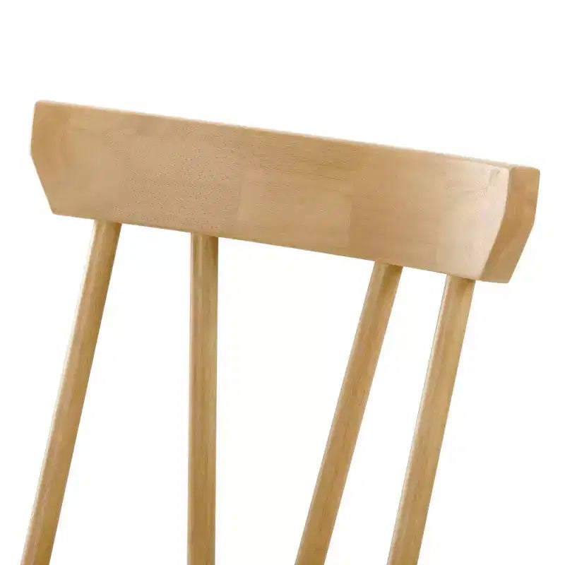 Set di 4 sedie da pranzo Windsor in legno massello Plank+Beam