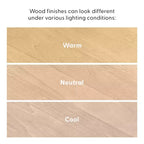 Set di 4 sedie da pranzo Windsor in legno massello Plank+Beam
