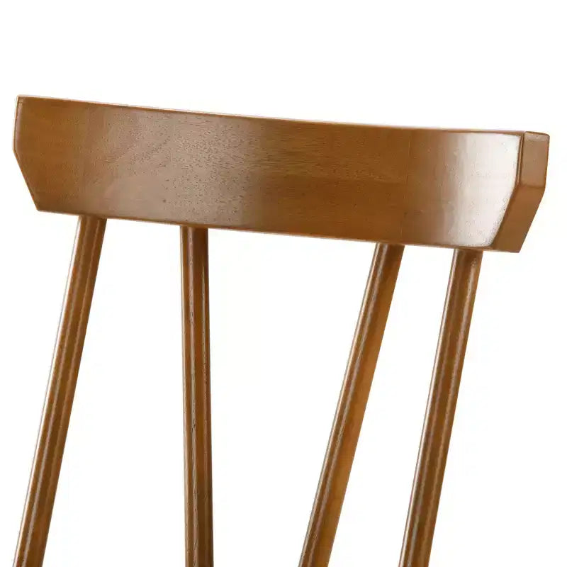Set di 4 sedie da pranzo Windsor in legno massello Plank+Beam