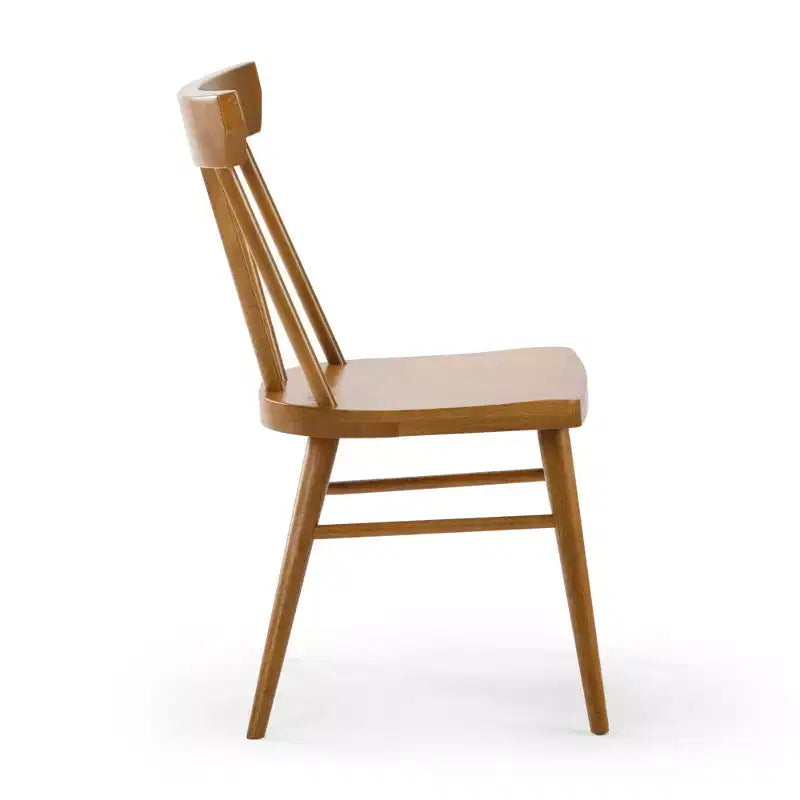 Set di 4 sedie da pranzo Windsor in legno massello Plank+Beam