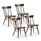Set di 4 sedie da pranzo Windsor in legno massello Plank+Beam
