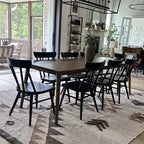 Set di 4 sedie da pranzo Windsor in legno massello Plank+Beam