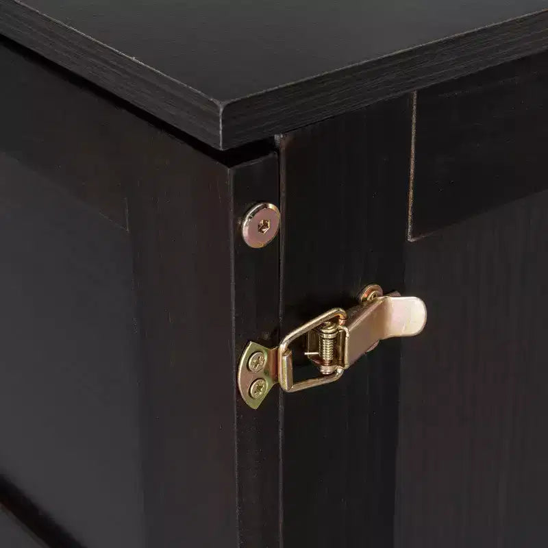 Luxystar Letto a Scomparsa Matrimoniale con Grandi Cassetti Contenitori, Letto a Parete Salvaspazio per Camera degli Ospiti e Appartamenti, Espresso