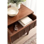 Tavolino da salotto Kate and Laurel Archvale in legno, 35,5x45,7x61 cm, noce marrone