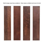 Tavolino da salotto Kate and Laurel Archvale in legno, 35,5x45,7x61 cm, noce marrone