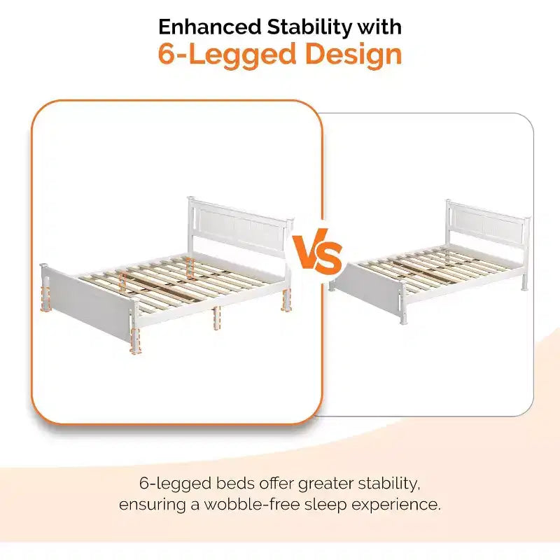Struttura letto matrimoniale VINGLI con 4 cassetti contenitore, Bianco