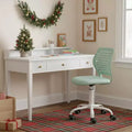 Homy Casa Kids Adjustable Swivel Desk Chair with Padded Seat and Wheels