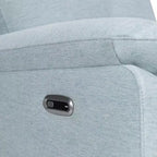 Poltrona reclinabile e girevole elettronica daVinci Suzy con porta di ricarica USB