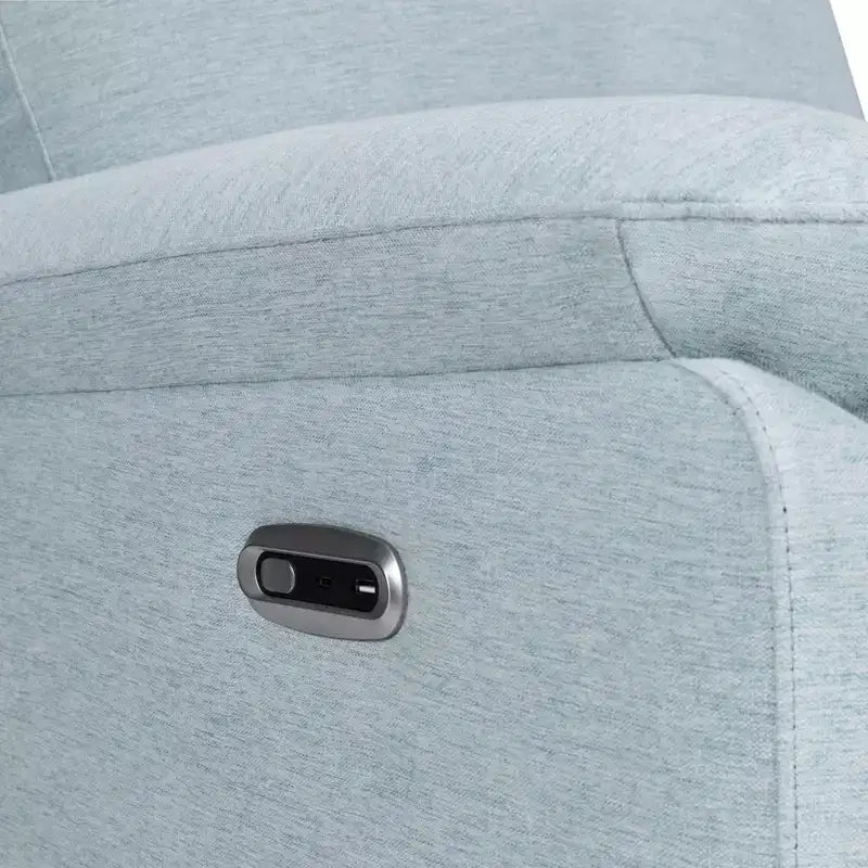 Poltrona reclinabile e girevole elettronica daVinci Suzy con porta di ricarica USB