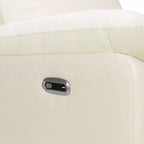 Poltrona reclinabile e girevole elettronica daVinci Suzy con porta di ricarica USB