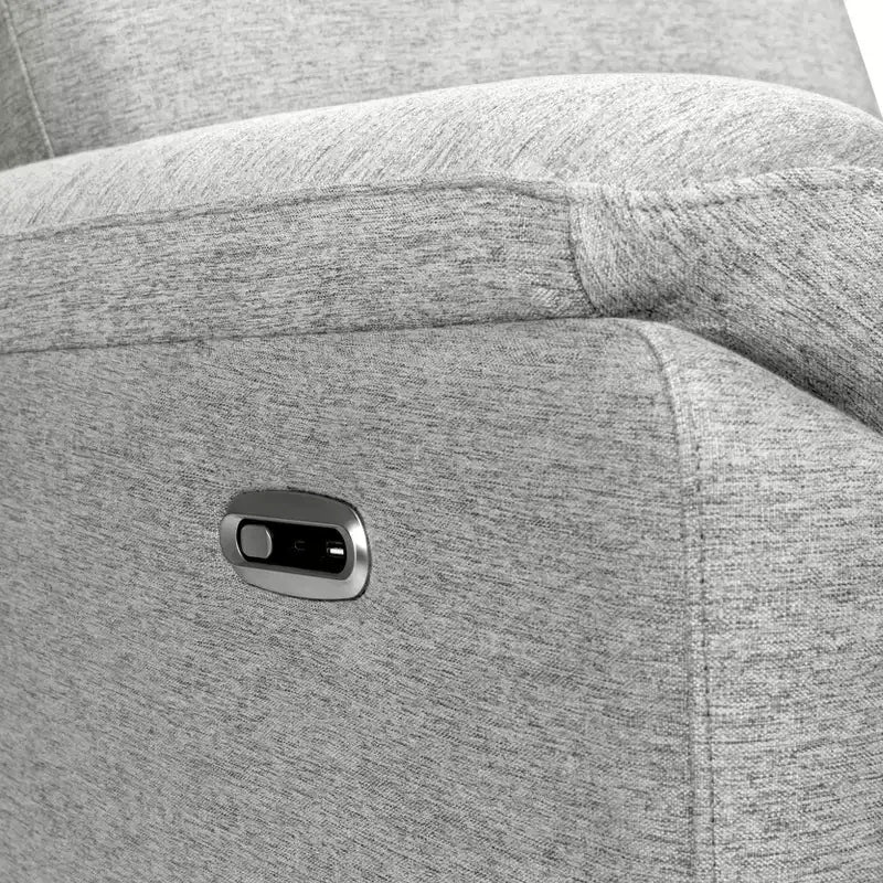 Poltrona reclinabile e girevole elettronica daVinci Suzy con porta di ricarica USB