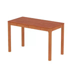 Tavolo da pranzo Famapy in legno naturale con 2 cassetti portaoggetti, superficie spaziosa, porta posate organizzato, essenziale per cucina e sala da pranzo